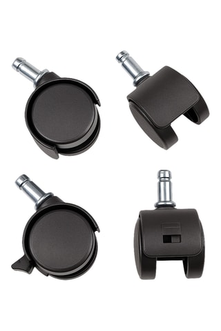 4 Wieltjes voor Automatische Prullenbak Kitchen Move