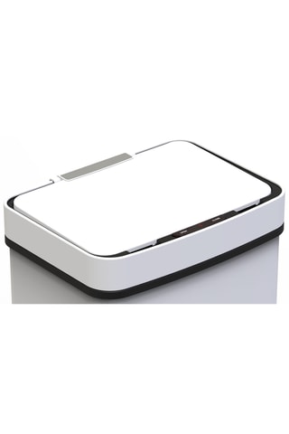 Couvercle de poubelle en acier inoxydable Narvik - 42 x 30 x 9 cm