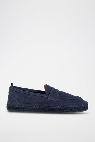 Espadrilles en coton biologique Nacho - Bleu marine