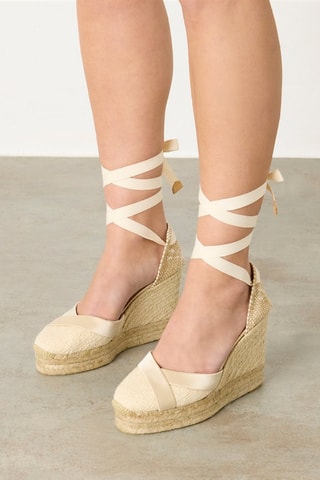 Espadrilles compensées Callas - Beige