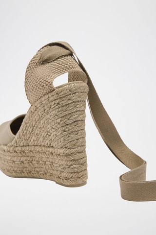 Espadrilles compensées - Beige