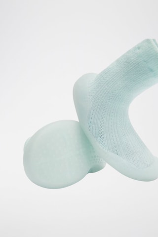 Tennis-chaussettes - Vert d'eau
