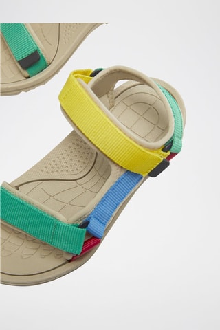 2 sandales - Beige et bleu foncé