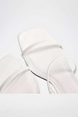 Sandales à talons - Blanc