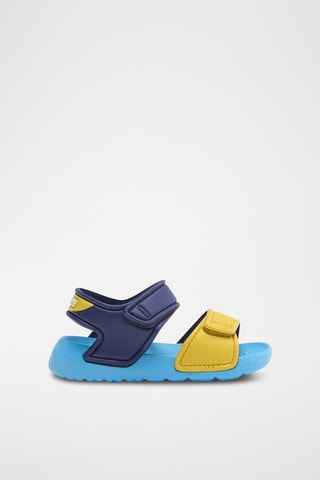 2 paires de sandales - Bleu marine et jaune
