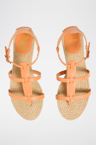 Sandales en cuir Delos - Beige