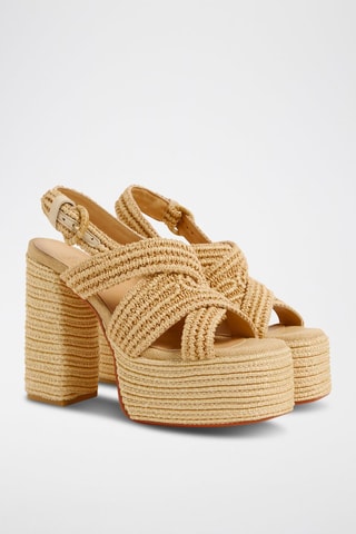 Sandales à talons Fulvia - Beige