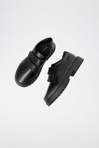 Mocassins en cuir - Noir