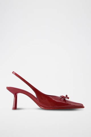 Escarpins vernis - Rouge