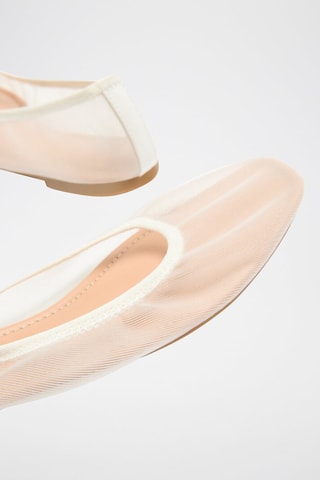 Ballerines - Ecru