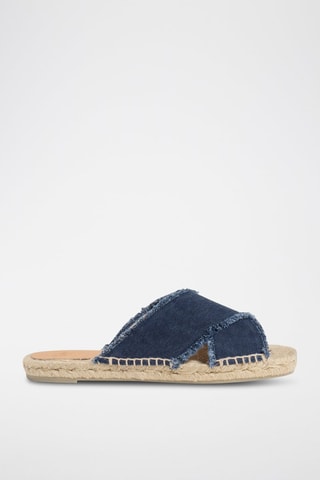 Mules Palmera - Bleu marine