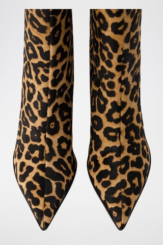 Bottines en cuir - Marron