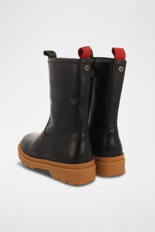 Bottines en cuir - Noir