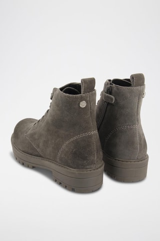 Bottines en nubuck - Gris