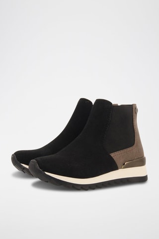 Bottines Chelsea plateformes - Noir