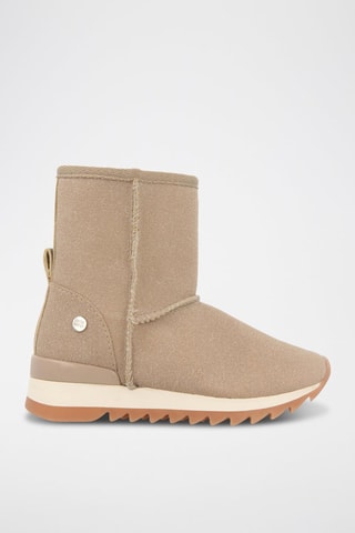 Bottines fourrées - Taupe