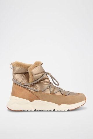 Bottines fourrées - Beige