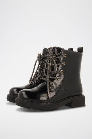 Bottines vernies - Noir