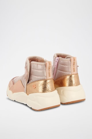 Bottines fourrées - Rose clair