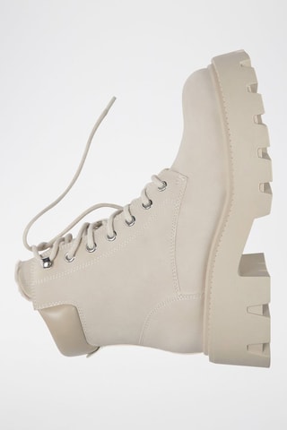 Bottines fourrées - Beige
