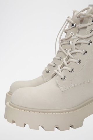 Bottines fourrées - Beige