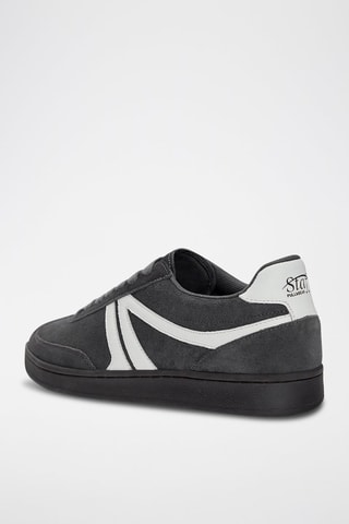 Baskets en cuir - Gris