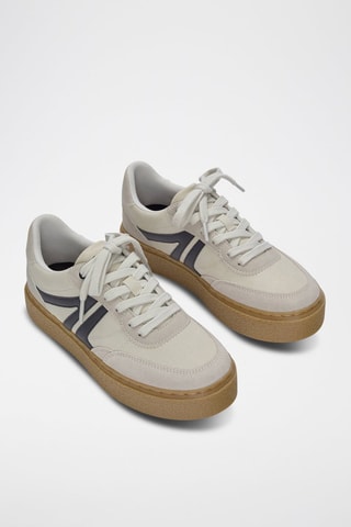 Baskets plateformes - Beige