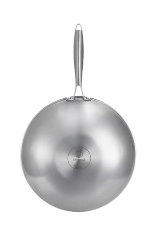 Wok em aço inoxidável BlackSteel - 32 cm - 5 l