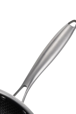 Wok em aço inoxidável BlackSteel - 32 cm - 5 l