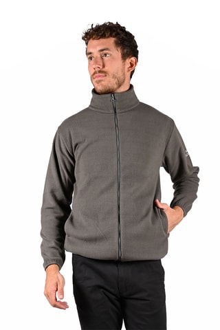 Fleece Jasje Micro Donkergrijs - Grijs