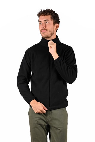 Fleece Jasje Micro Zwart - Zwart