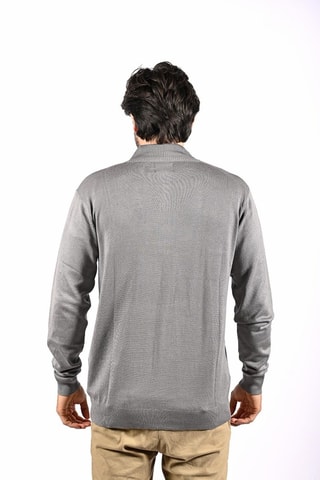 Sweater - Groen - Grijs