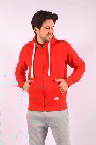 Sweat à capuche Softer  - Rouge