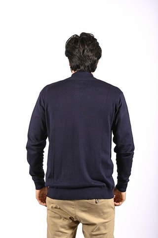 Sweater - Marineblauw - Blauw