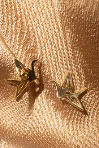 Oorbellen Envolée Geelgoud