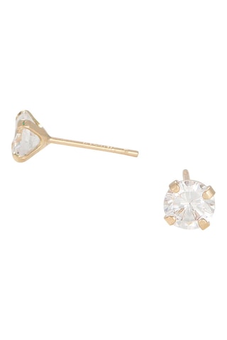 Oorbellen Simply You 5mm 
Geelgoud