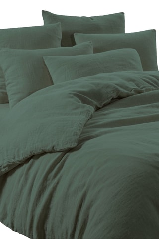 Drap-housse en lin Limy - Pigeon