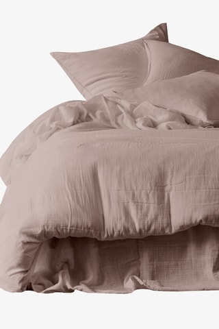 Housse de couette en lin Limy - Pétale