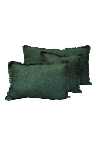 Housse de coussin en laine Aspen - Pigeon - 50 x 80 cm