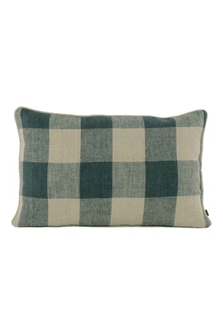 Housse de coussin en lin Palma - Pigeon - 40 x 60 cm