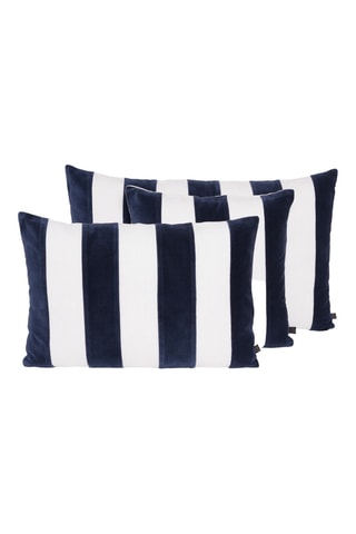 Housse de coussin Perth - Encre - 40 x 60 cm