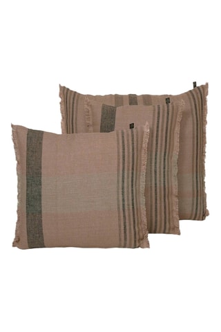 Housse de coussin en lin Aalborg - Cimarron - 45 x 45 cm