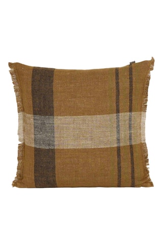 Housse de coussin en lin Aalborg - Gold - 45 x 45 cm