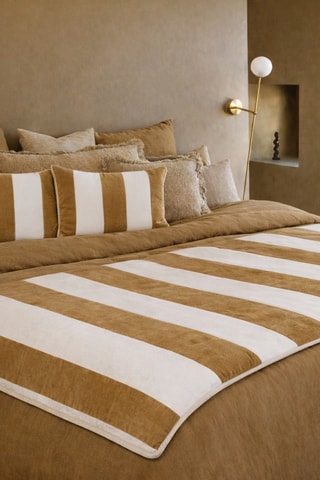 Kussenhoes Perth - Tabac - 45 x 45 cm