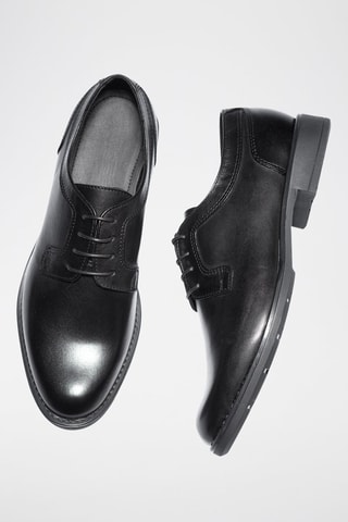 Derbys en cuir Christopher - Noir