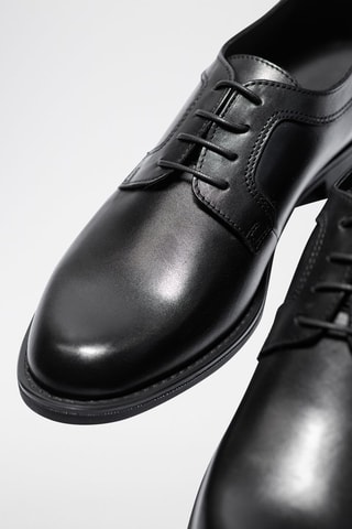 Derbys en cuir Christopher - Noir