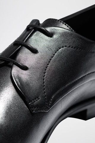 Derbys en cuir Mitchell - Noir