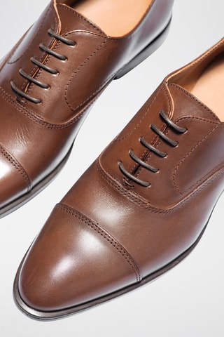 Richelieus en cuir Mike - Marron