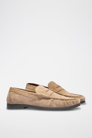 Mocassins en nubuck Willie - Beige