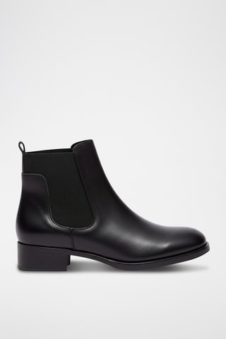 Leren Chelsea Boots Eliana - Zwart